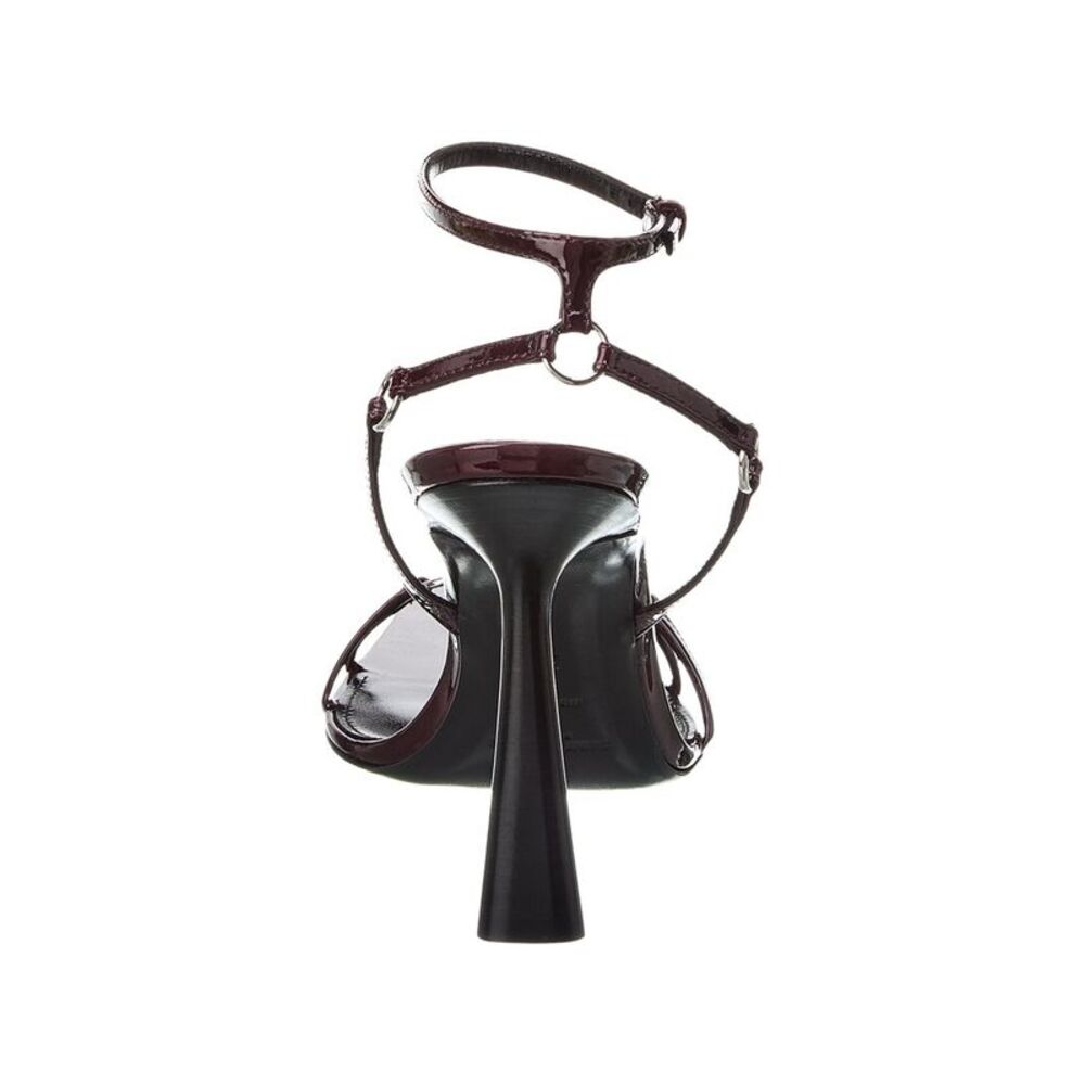 Saint Laurent Nova 105 Patent Slingback Sandal, Red - Picture 3 of 5
